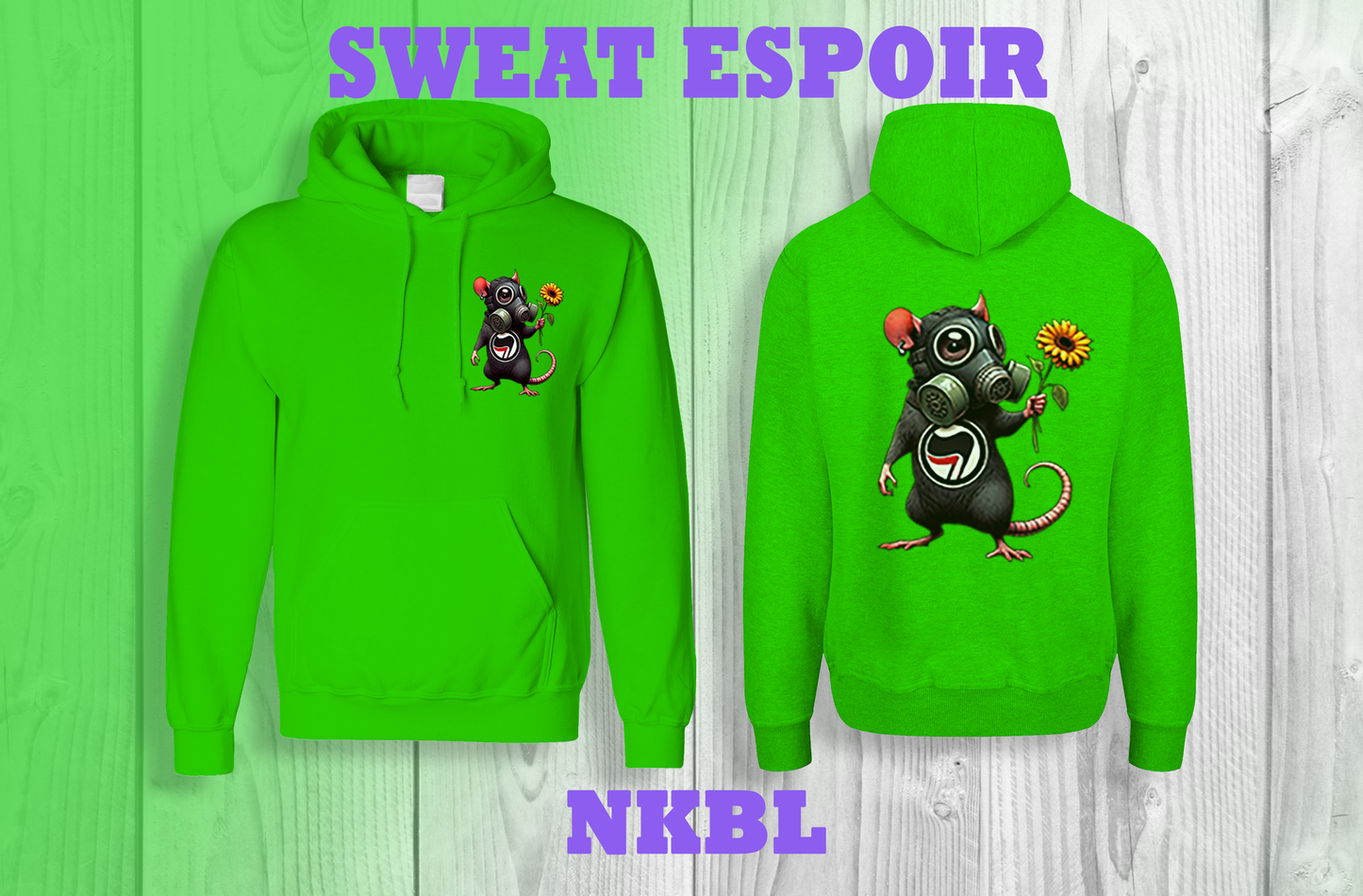 1/ SWEAT A CAPUCHE ESPOIR
