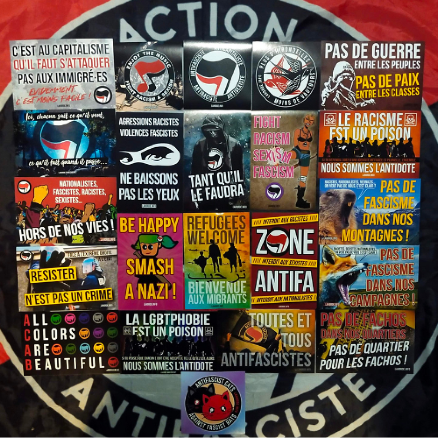 STICKERS ANTIFA